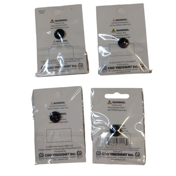 C&D Visionary Inc. 4 Bands NIP Lapel Pins - Picture 2 of 7